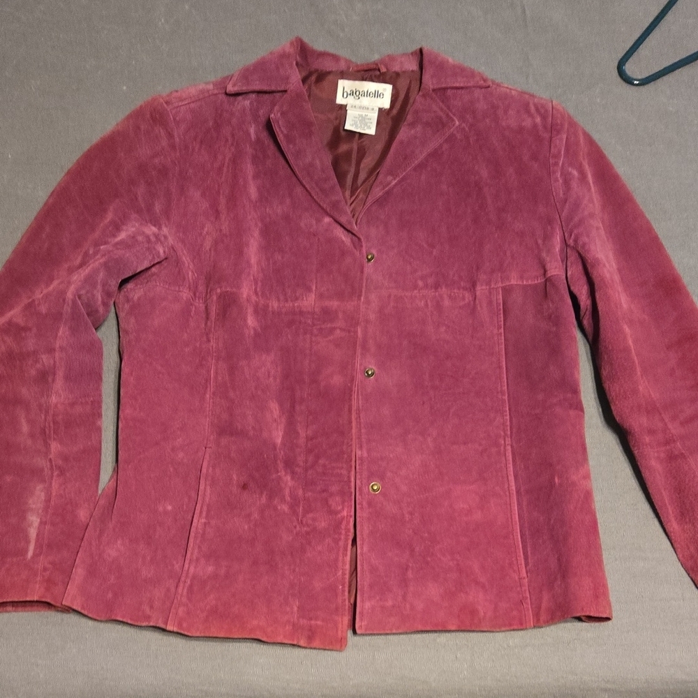 Bagatelle Women's Plum Blazer